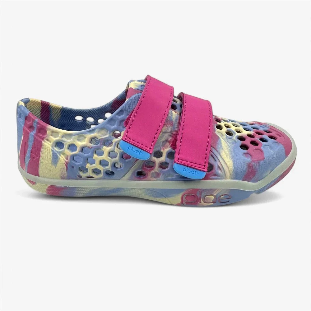 PLAE Mimo Botanic Marble Kids Girls Size 1 Athletic Sneaker